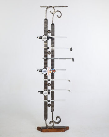 Beaumont Industrial Forged Iron Bar Optic Dispenser