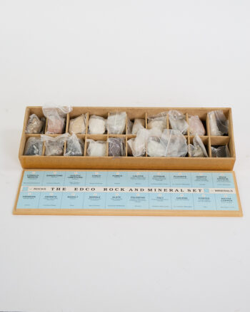 Vintage EDCO Rock and Mineral Specimen Set with 20 Samples