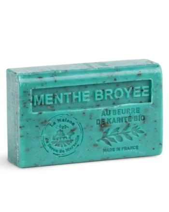 French Soap – Menthe Broyee (Crushed Mint) (125g)