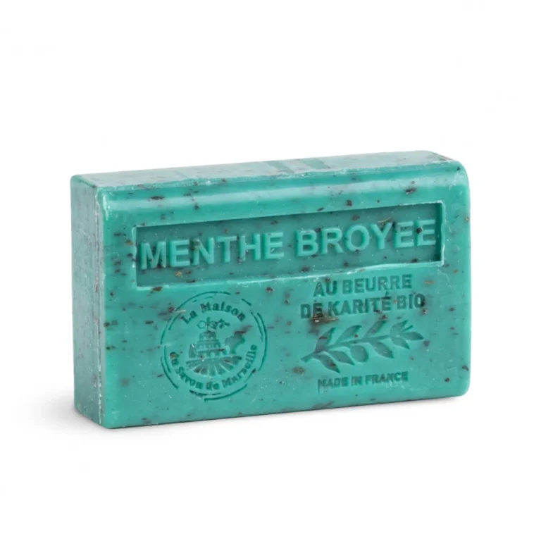 French Soap - Menthe Broyee (Crushed Mint) (125g)