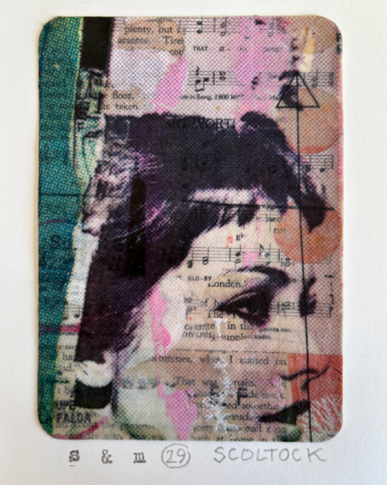 ‘Small and Mighty 29’ Mixed Media Collage