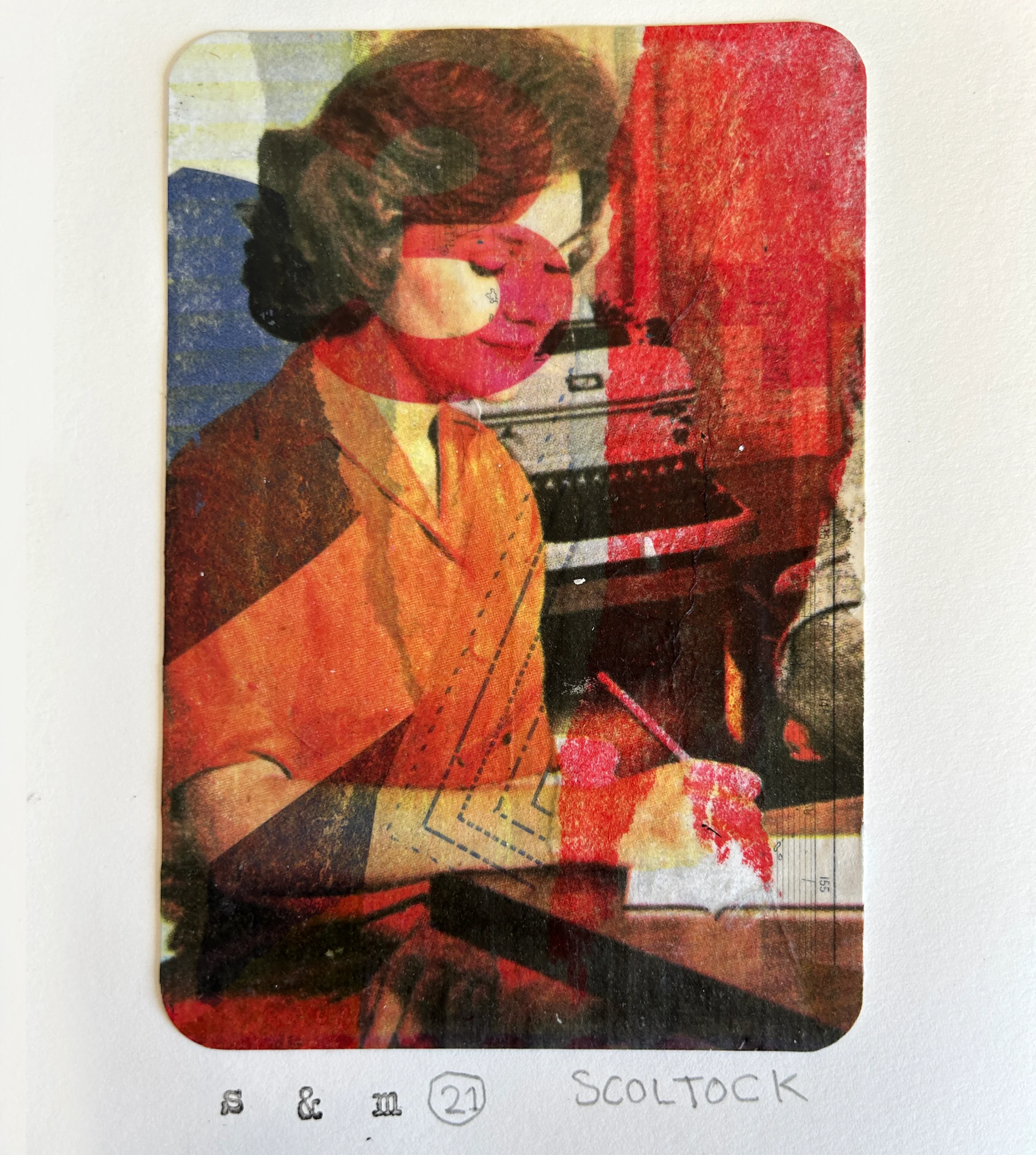 ‘Small and Mighty 21’ Mixed Media Collage
