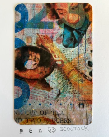 ‘Small and Mighty 33’ Mixed Media Collage