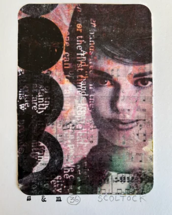 ‘Small and Mighty 36’ Mixed Media Collage