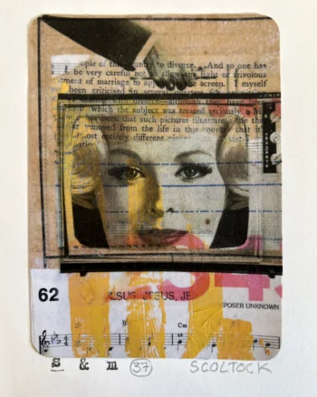 ‘Small and Mighty 37’ Mixed Media Collage