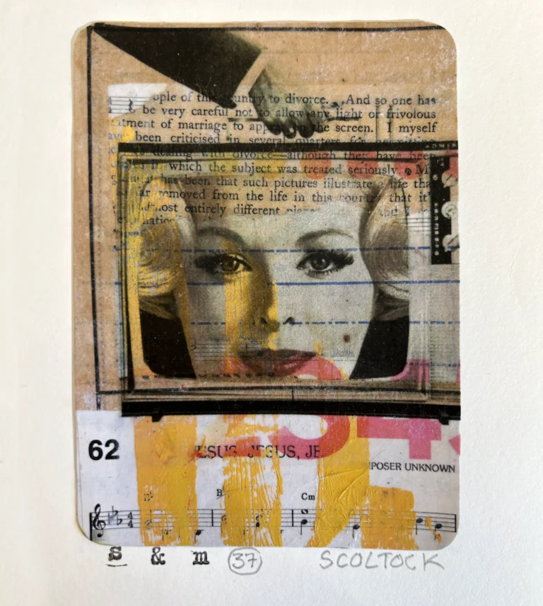 ‘Small and Mighty 37’ Mixed Media Collage