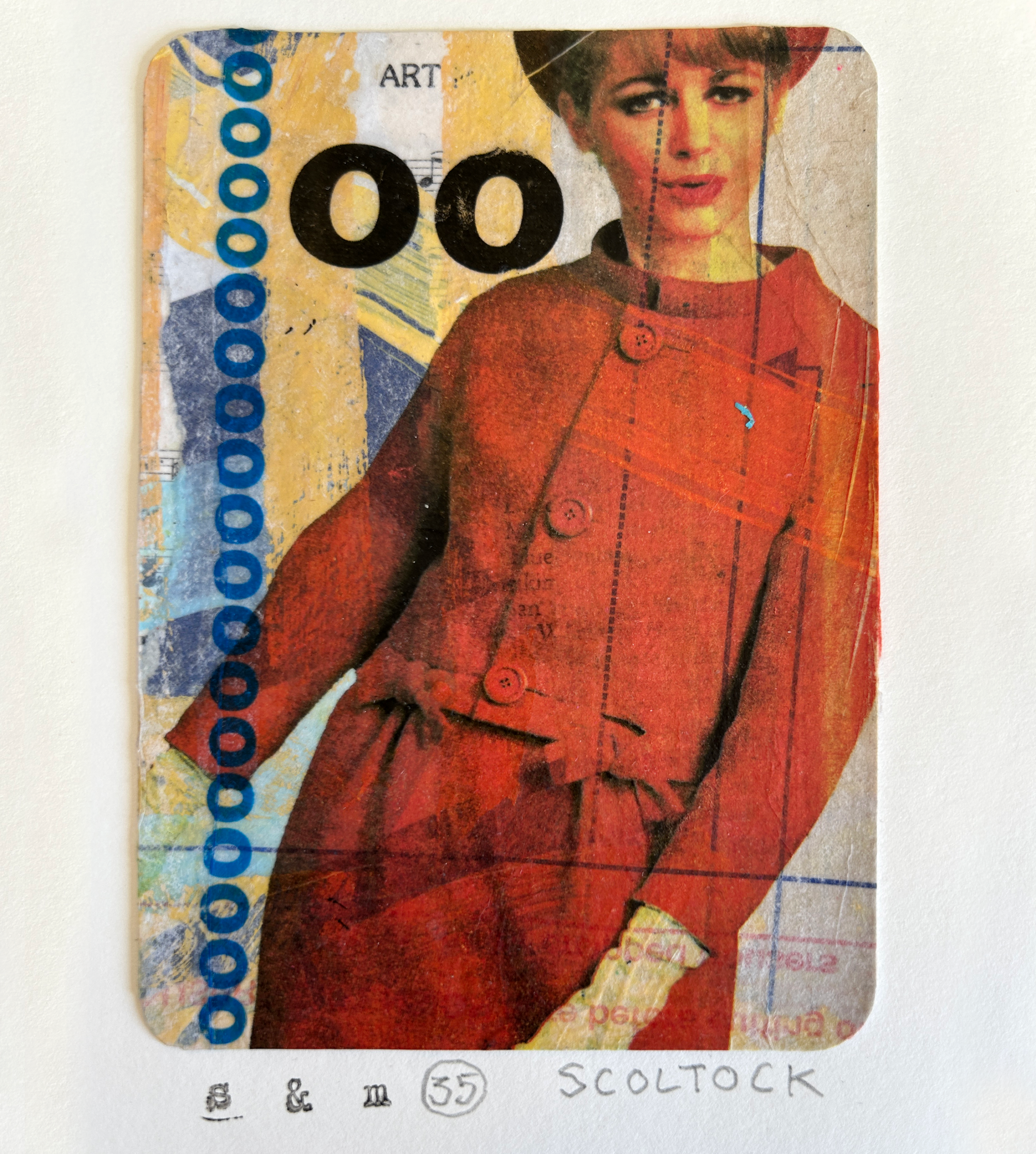 ‘Small and Mighty 35’ Mixed Media Collage