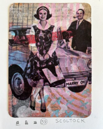 ‘Small and Mighty 39’ Mixed Media Collage