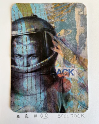 ‘Small and Mighty 24’ Mixed Media Collage