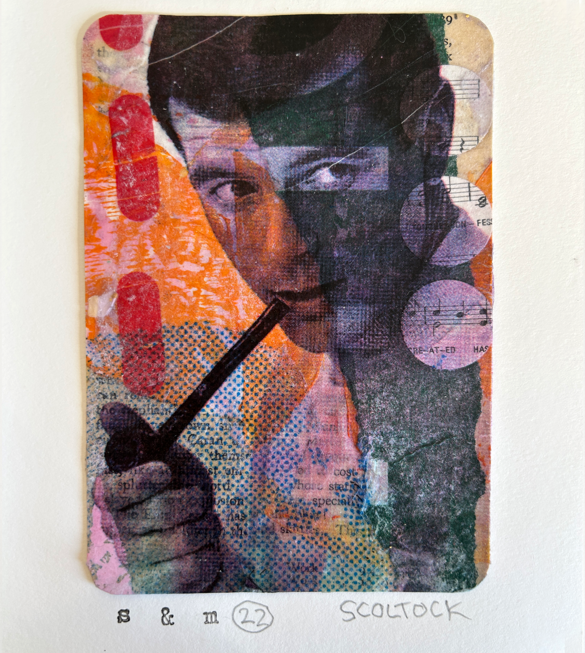 ‘Small and Mighty 22’ Mixed Media Collage