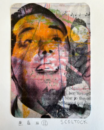 ‘Small and Mighty 11’ Mixed Media Collage