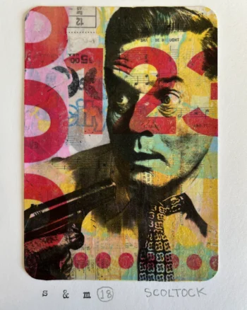 ‘Small and Mighty 18’ Mixed Media Collage