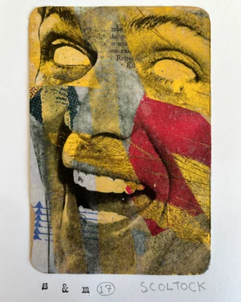 ‘Small and Mighty 17’ Mixed Media Collage