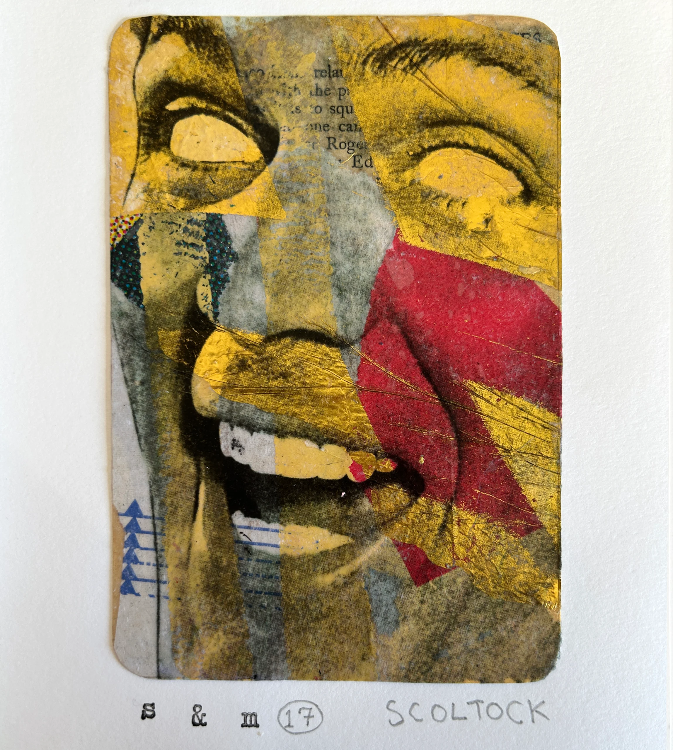‘Small and Mighty 17’ Mixed Media Collage