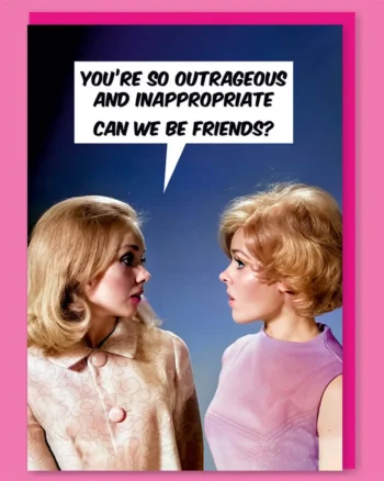 Can We Be Friends Greeting Greeting Card