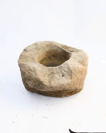 Vintage Rustic Stone Garden Basin