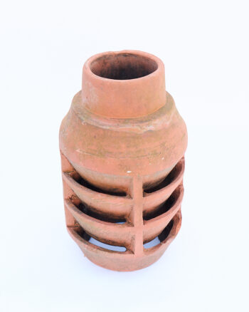 Vintage Terracotta Strawberry Planter with Multiple Pockets