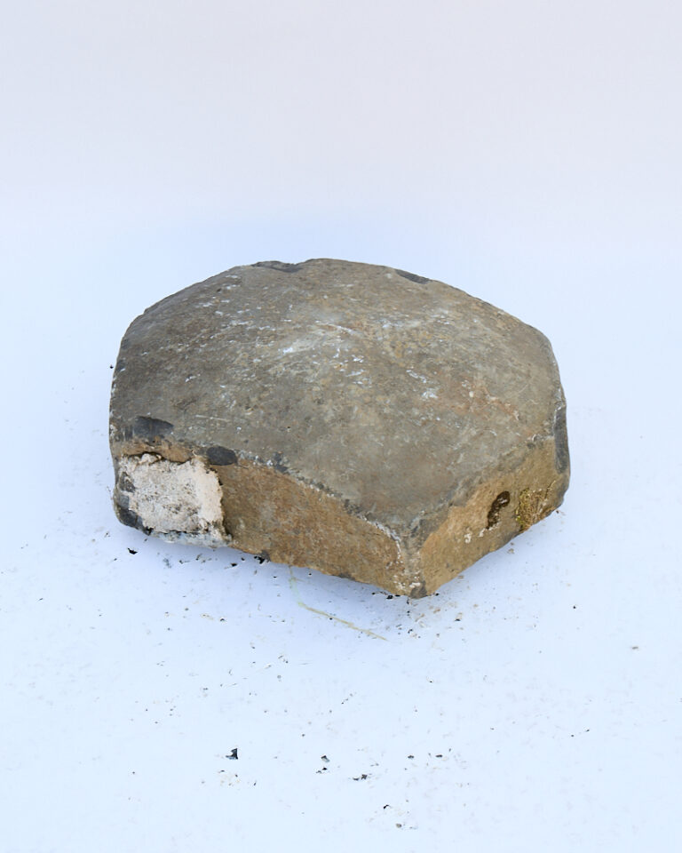 Reclaimed Natural Basalt Causeway Stone Rustic Garden Accent
