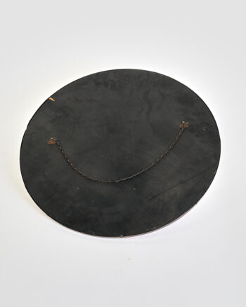 Vintage Copper Porthole Mirror with Rivet Details