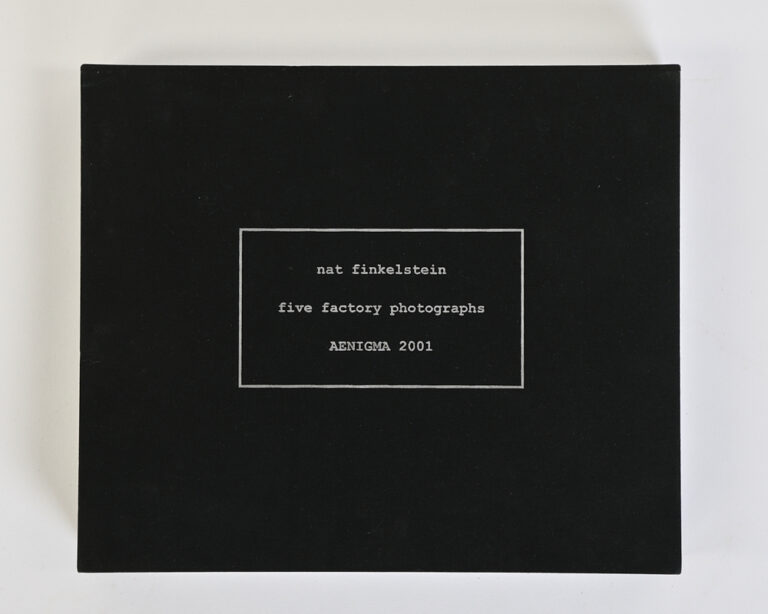 Limited Edition Nat Finkelstein Photography Set with Five Factory Prints