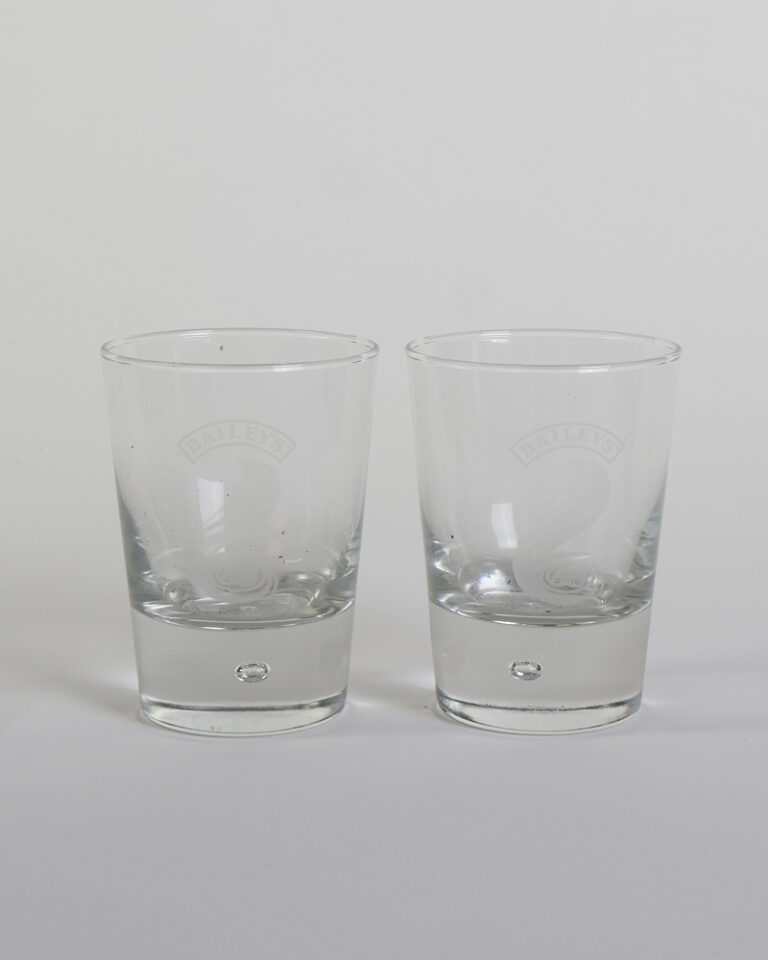 Baileys Branded Glass Tumblers with Thick Base