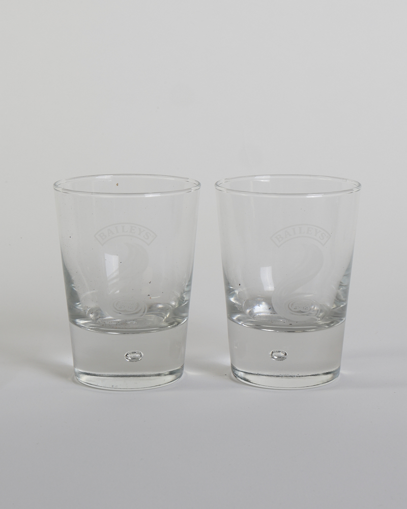 Baileys Branded Glass Tumblers with Thick Base