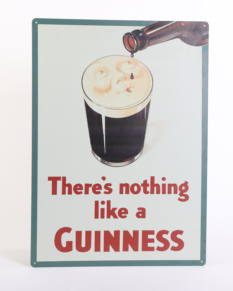 Guinness “There’s nothing like a GUINNESS” Metal Wall Sign