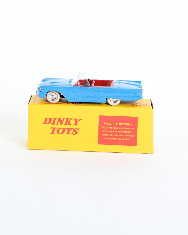 Vintage Dinky Toys 555 Ford Thunderbird Convertible with Original Box