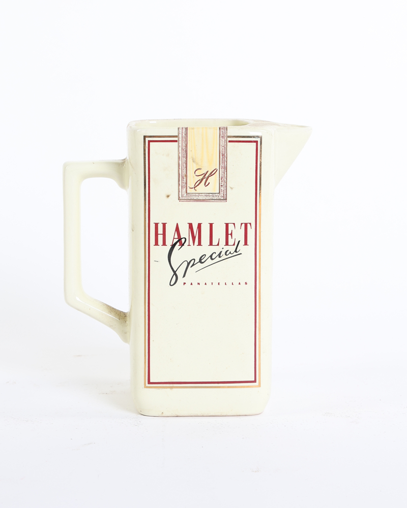 Vintage Hamlet Special Ceramic Advertising Jug
