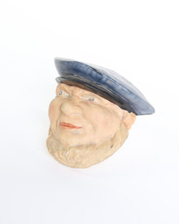Vintage Ceramic Character Jug with Blue Sailor’s Cap