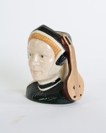 Royal Doulton Jane Seymour Ceramic Character Jug with Lute