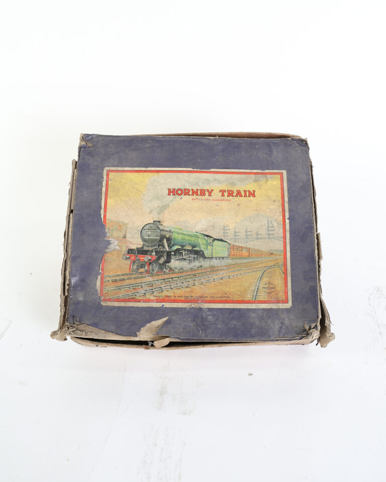 Vintage Hornby Train Set with Locomotive and Carriages in Original Box