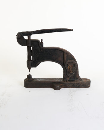 Vintage Industrial Cast Iron British United Shoe Machinery Co