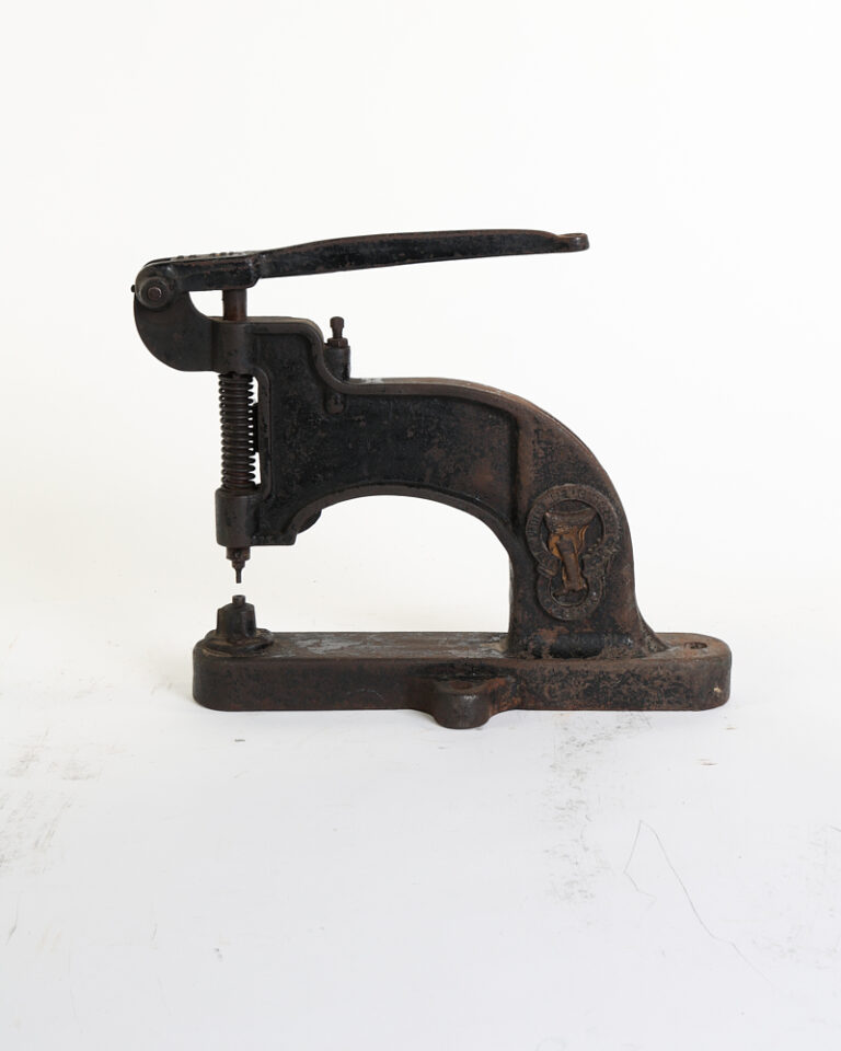 Vintage Industrial Cast Iron British United Shoe Machinery Co