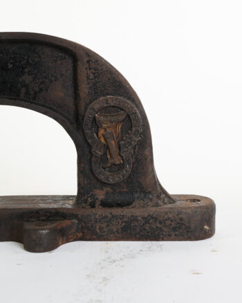 Vintage Industrial Cast Iron British United Shoe Machinery Co