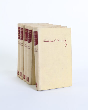 Vintage Winston S. Churchill The Second World War Book Set
