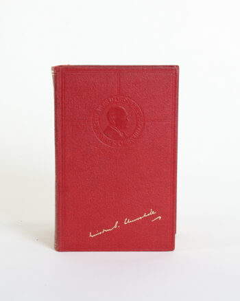 Vintage Winston S. Churchill The World Crisis Books with Gold Details