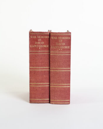 Vintage British Cloth Bound ‘War Memoirs of David Lloyd George’