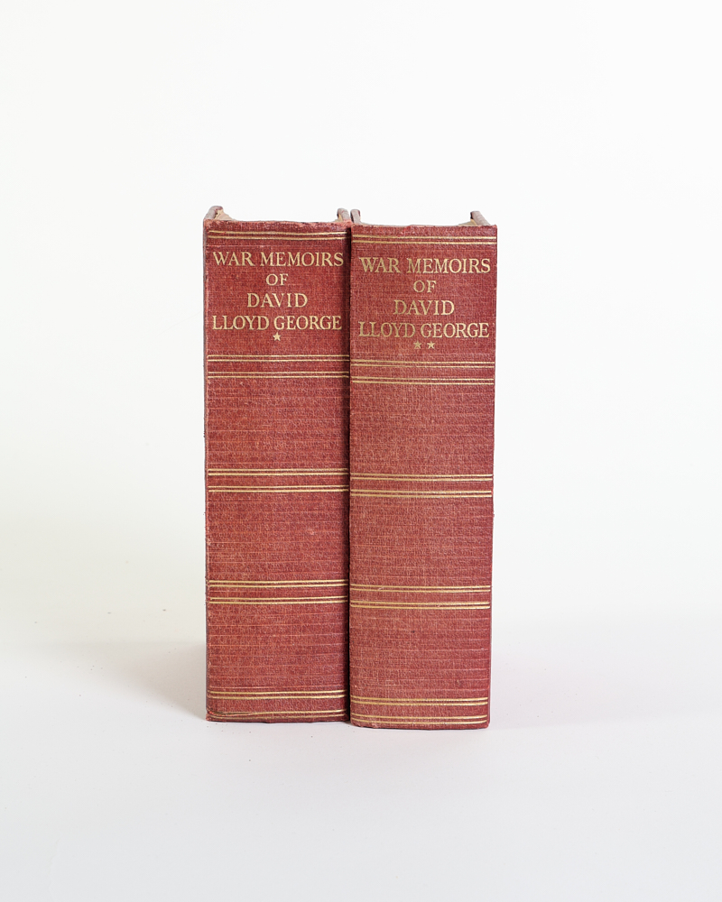Vintage British Cloth Bound ‘War Memoirs of David Lloyd George’