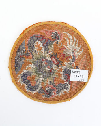 Vintage Oriental Dragon Textile Art Mat – NB09