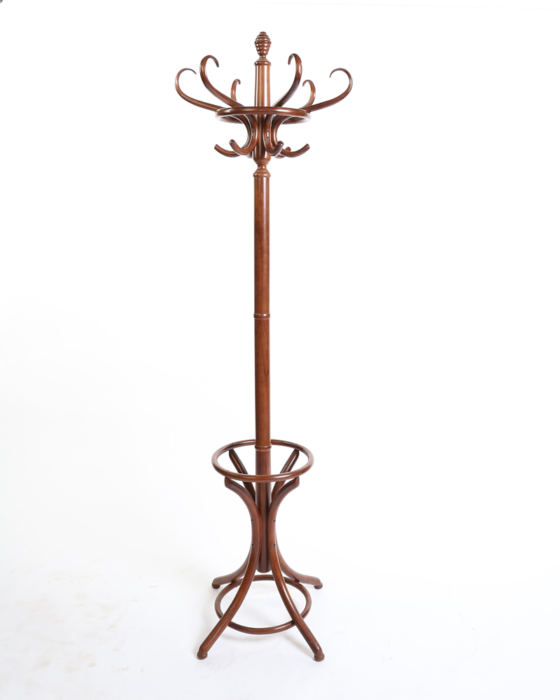 Vintage Bentwood Coat and Hat Stand with Umbrella Holder