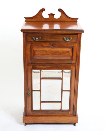 Victorian Mahogany Music Cabinet.