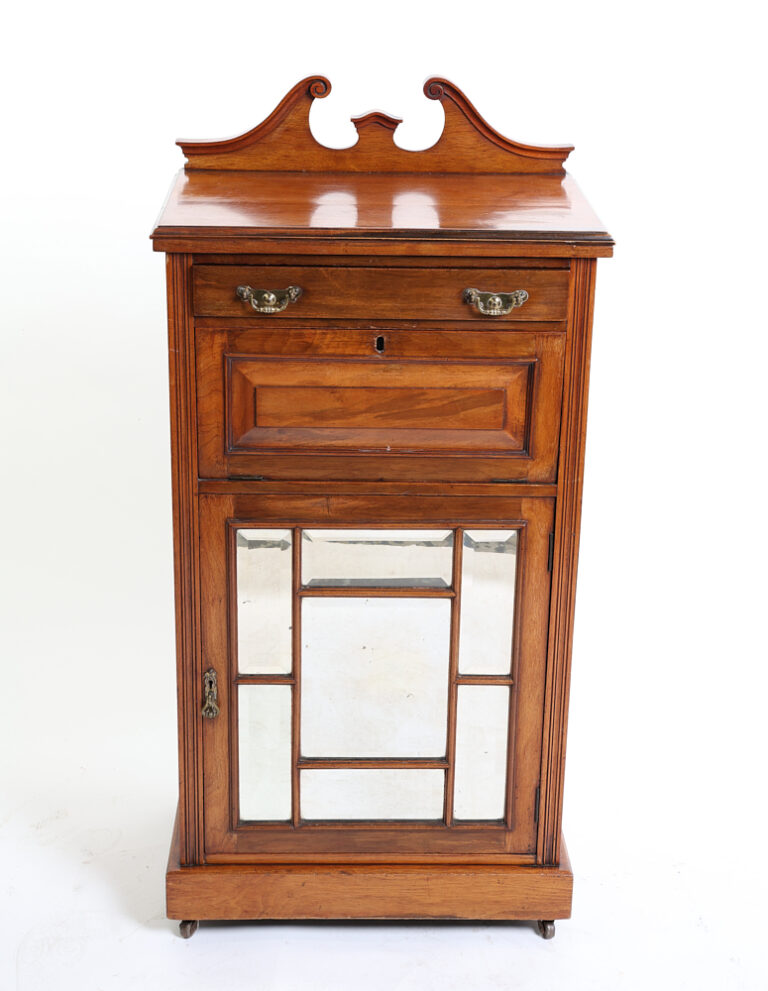 Victorian Mahogany Music Cabinet.