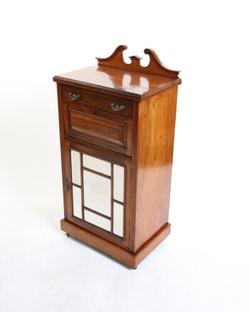 Victorian Mahogany Music Cabinet.