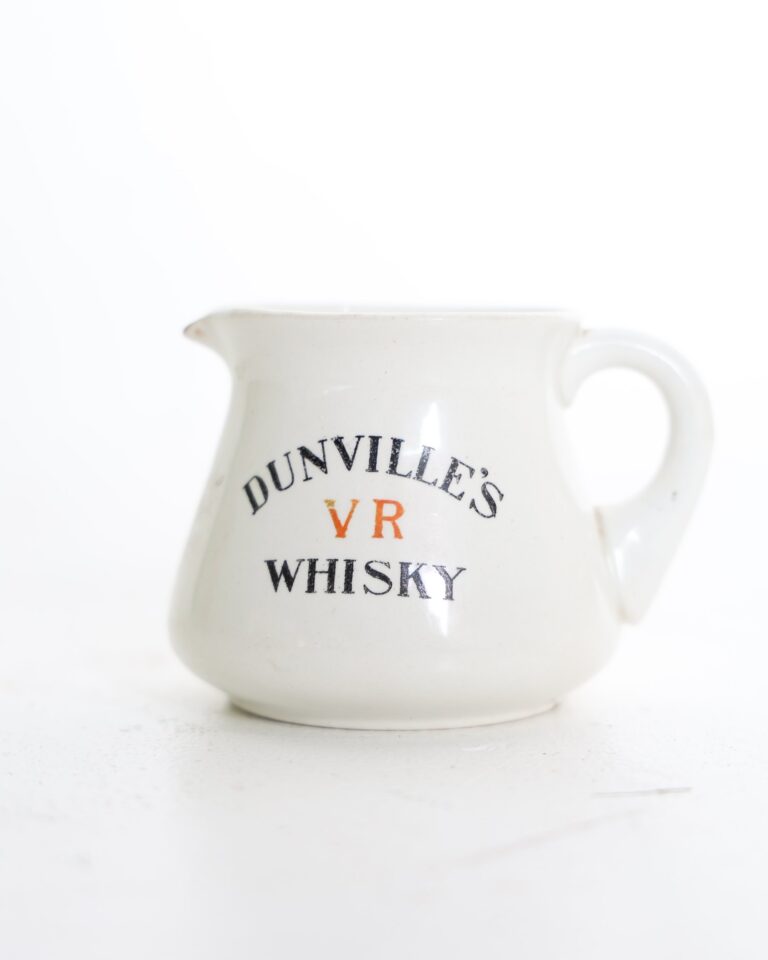 Dunville's VR Whisky Ceramic Advertising Jug
