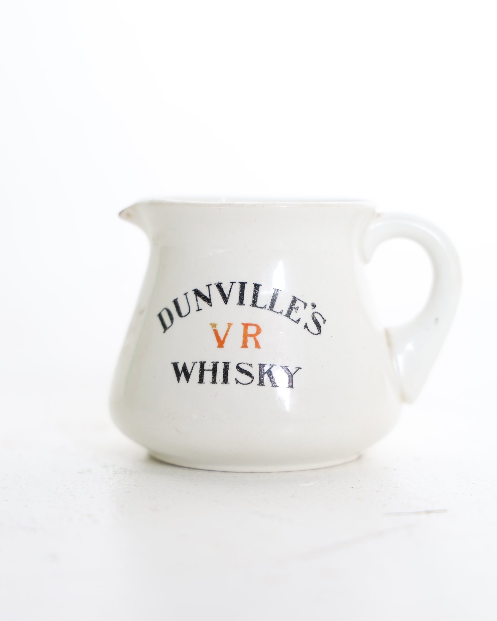 Dunville’s VR Whisky Ceramic Advertising Jug