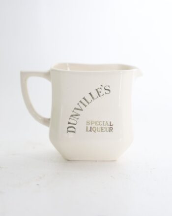Dunville’s Special Liqueur Ceramic Advertising Jug by W J Irvine Belfast