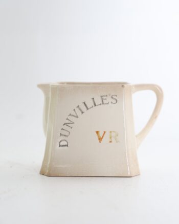 Dunville VR Whiskey Ceramic Jug by James Green and Nephew