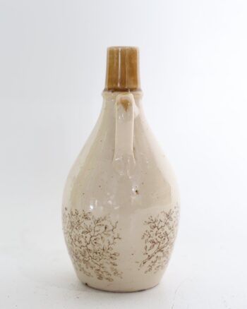 Vintage Shamrock The Cream of Irish Whiskey Ceramic Flagon