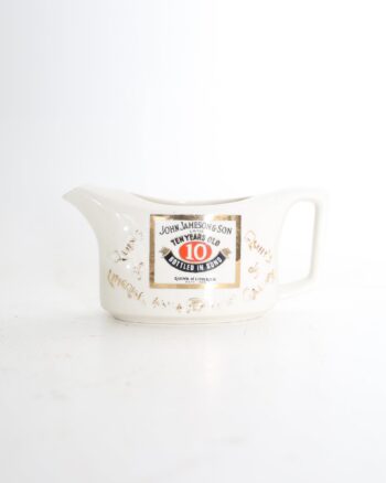 John Jameson and Son Ten Years Old Irish Whiskey Quin of Limerick Ceramic Jug